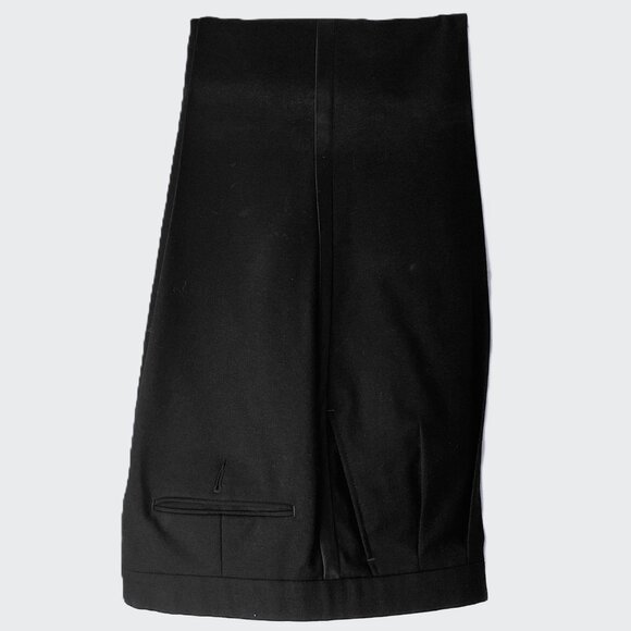 Sandini “Viceroy” Black Tuxedo Satin Notch Lapel Jacket R46 Pants R41, 100% Wool - Picture 3 of 10